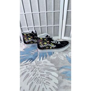 VANS -MEN/WOMENS - HI SK 8 Top PLATFORM 2.0 - POPPY CHECKERBOARD BLACK/MULTI